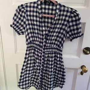 Forever 21 Women’s Gingham Dress, Size M